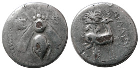 IONIA, Ephesos. Circa 202-133 BC. Fourree Drachm.