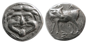 MYSIA, Parion. 4th century BC. AR Hemidrachm.