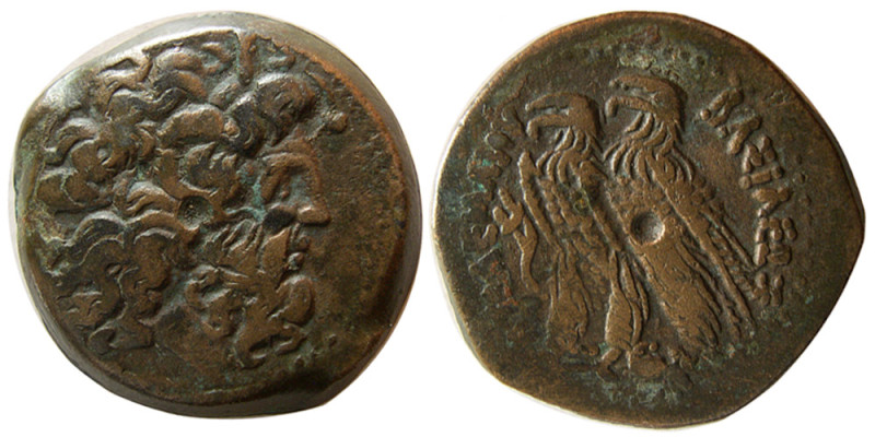 PTOLEMAIC KINGS of EGYPT, Ptolemy VIII Euergetes II (Physcon). 145-116 BC. Æ (22...