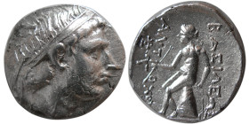 SELEUKID KINGS, Antiochus III, 222-187 BC. AR Drachm