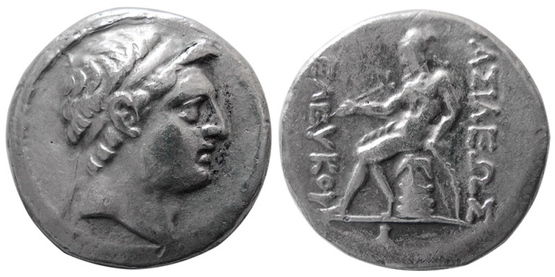 SELEUKID KINGS, Seleukos IV Philopator. 187-175 BC. AR Tetradrcahm (14.65 gm; 26...