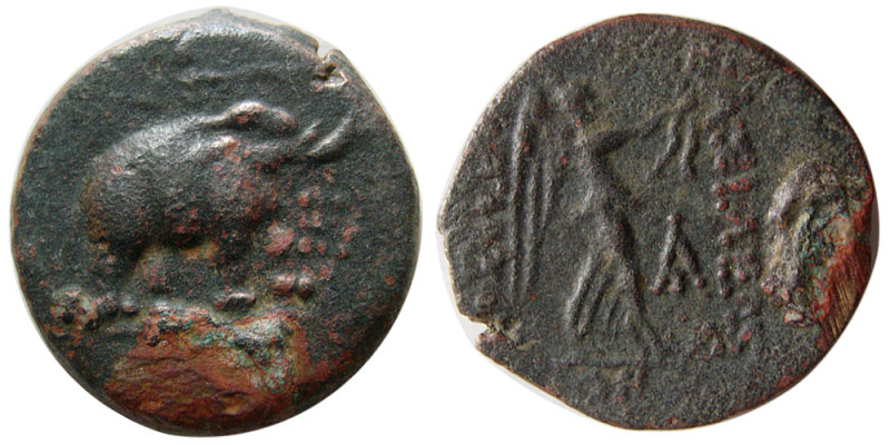 SELEUKID KINGS. Antiochos IV. 175-164 BC. Æ Unit (7.86 gm; 22 mm). Ekbatana mint...