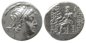 SELEUKID KINGS, Demetrios II. 145-138 BC. AR Drachm. Scarce.