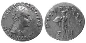 BAKTRIAN KINGS, Menander I, Ca. 165/55-130 BC. AR Tetradrachm