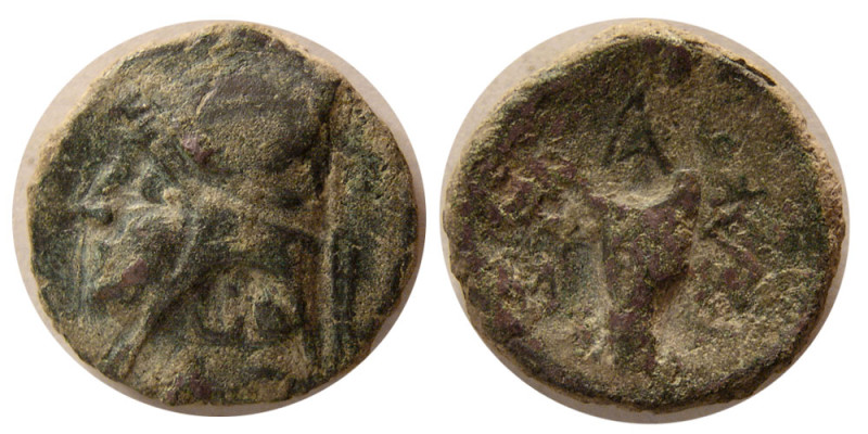 KINGS of PARTHIA. Arsaces II. 211-185 BC. Æ Chalkous (4.22 gm; 18 mm). Mithradat...