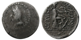 KINGS of PARTHIA. Phriapatios to Mithradates I. AR Drachm.RRR.