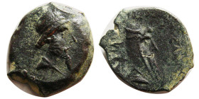 KINGS of PARTHIA. Mithradates I. 164-132 BC. Æ Chalkous. Rare.