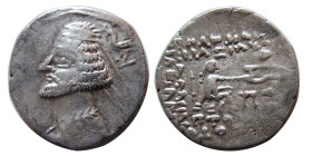 INDO-PARTHIANS, Phraates IV. 38-2 BC. AR Drachm. Margiana mint.
