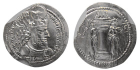 SASANIAN KINGS. Shapur I, 240-272 AD. AR Drachm