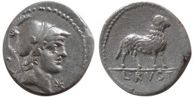 ROMAN REPUBLIC, L. Ruslius. 74 BC. AR Denarius