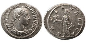 ROMAN EMPIRE. Severus Alexander, AD. 222-235. AR Denarius