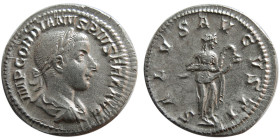 ROMAN EMPIRE. Gordian III, 238-244 AD. AR Denarius