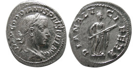 ROMAN EMPIRE, Gordian III, 238-244 AD. AR Denarius