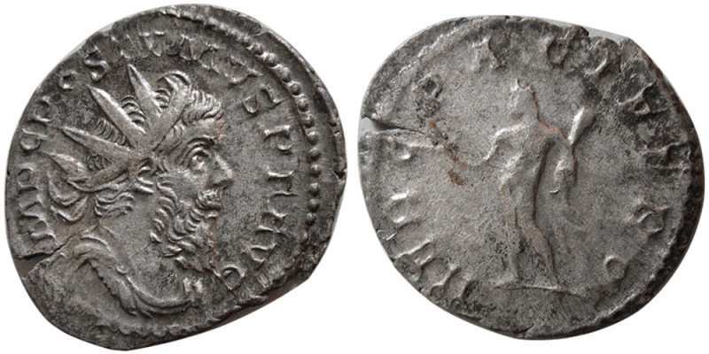 ROMAN EMPIRE, Postumous, 260-269 AD. Billon Antoninianus (3.88 gm; 23 mm). Rome,...