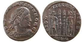 ROMAN EMPIRE. Constantine II, as a Caesar. 317-337 AD. Æ Follis