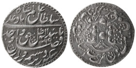 GREATER INDIA, Awadh State, Wajid Ali Shah (AH 1263-1272), AR Rupee. Rare.