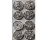 Group Lot of 4 Parthian AR Drachms. Different rulers.