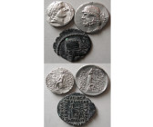 Group Lot of 3 Ancient AR Drachms. Different rulers.
