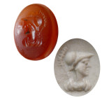 GREECE. Ca. Second Century BC. Carnelian Stamp Seal Ring Intaglio.