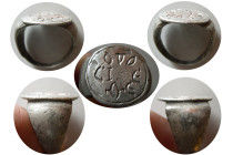 ROMAN EMPIRE, Ca. 3rd-4th. Century AD. Large Silver Ring.