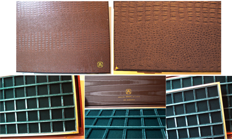 New Large Abafil Coin Case. Manufactured by Abafil of Milan, Italy. The beauty o...
