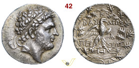 MACEDONIA PERSEO (179-168 a.C.) Tetradramma Pella o Amphipolis D/ Testa diademata di Perseo R/ Aquila su fulmine, entro corona SNG Cop. 1266 Ag g 15,5...