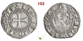 CITTADUCALE MONETAZIONE AUTONOMA (1459-1461 ?) Doppio Bolognino D/ Croce patente R/ San Manno con lunga croce, benedicente Biaggi 636 D'Andrea & Andre...