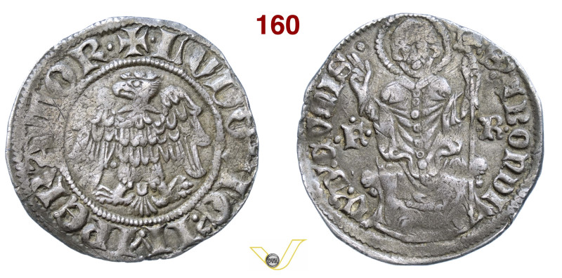 COMO FRANCHINO I RUSCA (1327-1335) Grosso da 12 Imperiali D/ Aquila ad ali spieg...