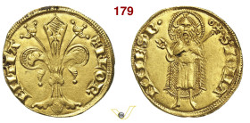 FIRENZE REPUBBLICA (1189-1532) Fiorino (post 1252) D/ Grande giglio R/ S. Giovanni stante MIR 2 Bern. 70/4 Au g 3,53 mm 20 SPL