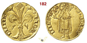 FIRENZE REPUBBLICA (1189-1532) Fiorino largo, simbolo stemma Guccio di Andrea da Sommaia (1429, II Semestre) D/ Grande giglio R/ San Giovanni stante c...