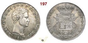 FIRENZE LEOPOLDO II DI LORENA (1824-1859) 1/2 Francescone da 5 Paoli 1834 Pagani 125 Ag g 13,64 mm 31 RRR • Di grande conservazione q.FDC