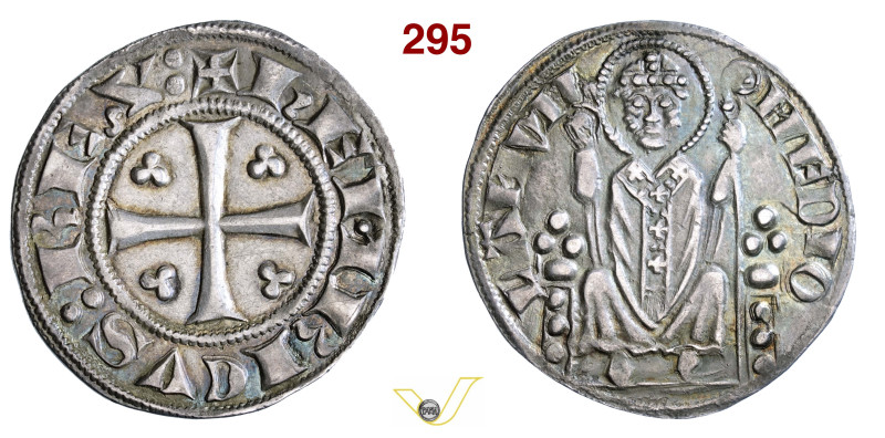 MILANO ENRICO VII DI LUSSEMBURGO (1310-1313) Doppio Ambrosino, con il titolo di ...