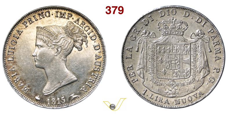 PARMA MARIA LUIGIA (1814-1847) 1 Lira 1815 (Milano) MIR 1095 Pagani 9 Ag g 5,00 ...