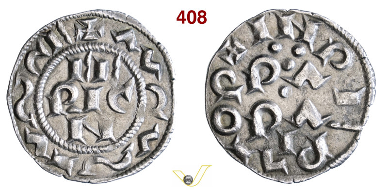 PAVIA FEDERICO II DI SVEVIA (1220-1250) Grosso da 4 Denari imperiali D/ FE RIC N...