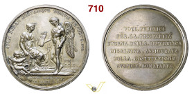 NAPOLEONE I (1804-1814) Medaglia A. X (1802) per l'apertura dei comizi di Lione. Opus Manfredini Bramsen 42 Julius 802 Ag g 58,53 mm 55 R • Esemplare ...