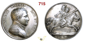 NAPOLEONE I (1804-1814) Medaglia 1813 per la battaglia di Lutzen. Opus Depaulis & Brenet Bramsen 1229 Ag g 35,83 mm 41 RR SPL