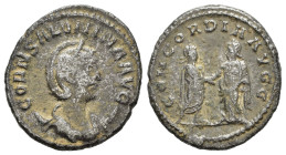 Impero Romano. Salonina, moglie di Gallieno (254-268). Antoniniano CONCORDIA AVG. Mi (3,61 g). qBB. Moneta di lecita provenienza da asta internazional...