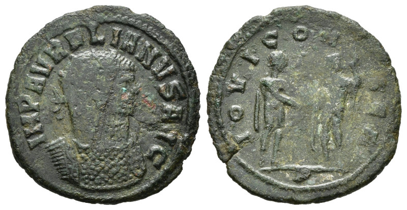 Impero Romano. Aureliano (270-275). Antoniniano IOVI CONSER. Busto radiato a des...