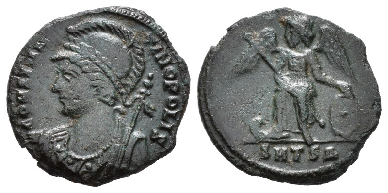 Impero Romano. Serie commemorative (330-354 d.C.). Tessalonica. AE (2,32 g). Bus...