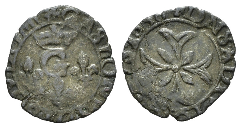 FRANCIA. Dombes. Gaston de Montpensier (1627-1650). Liard. Cu (0,59 g). Divo 190...