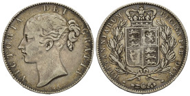 GRAN BRETAGNA. Victoria (1837-1901). Corona 1845. Ag (27,98 g). BB