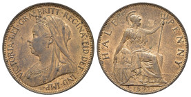 GRAN BRETAGNA. Victoria. 1/2 penny 1897. qFDC
