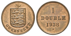 GUERNSEY. 1 Double 1938. qFDC