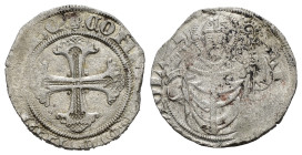 MILANO. Gian Galeazzo Visconti (1385-1402). Soldo Ag (1,77 g). MIR 124; Cr. 9. qBB