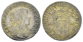 TASSAROLO. Livia Centurioni Oltremarini (1616-1688), moglie di Filippo Spinola. Luigino 1666. Ag (2,18 g). Cammarano 369. BB
