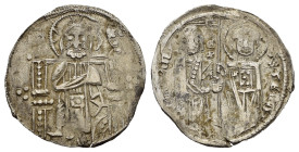 VENEZIA. Stefano Urosio (1282-1321). Serbia, imitazione del grosso Veneziano. Ag (1,78 g). MB
