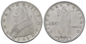 Vaticano. Giovanni XXIII (1958-1963). 100 lire 1959. qFDC