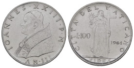Vaticano. Giovanni XXIII (1958-1963). 100 lire 1961. qFDC