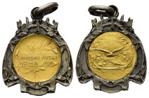 Medaglie Italiane. Regno d'Italia. Medaglia Convegno Avdax Roma 1911 (4,60 g) Opus M.Nelli. SPL