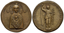MEDAGLIE ITALIANE. REGNO D’ITALIA. VITTORIO EMANUELE III (1900-1945), VENEZIA, medaglia non portativa emessa per ricordare la collocazione della statu...